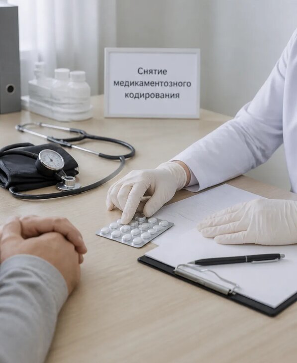Снятие медикаментозного кодирования в Ельце от 5134 р. | Медзона